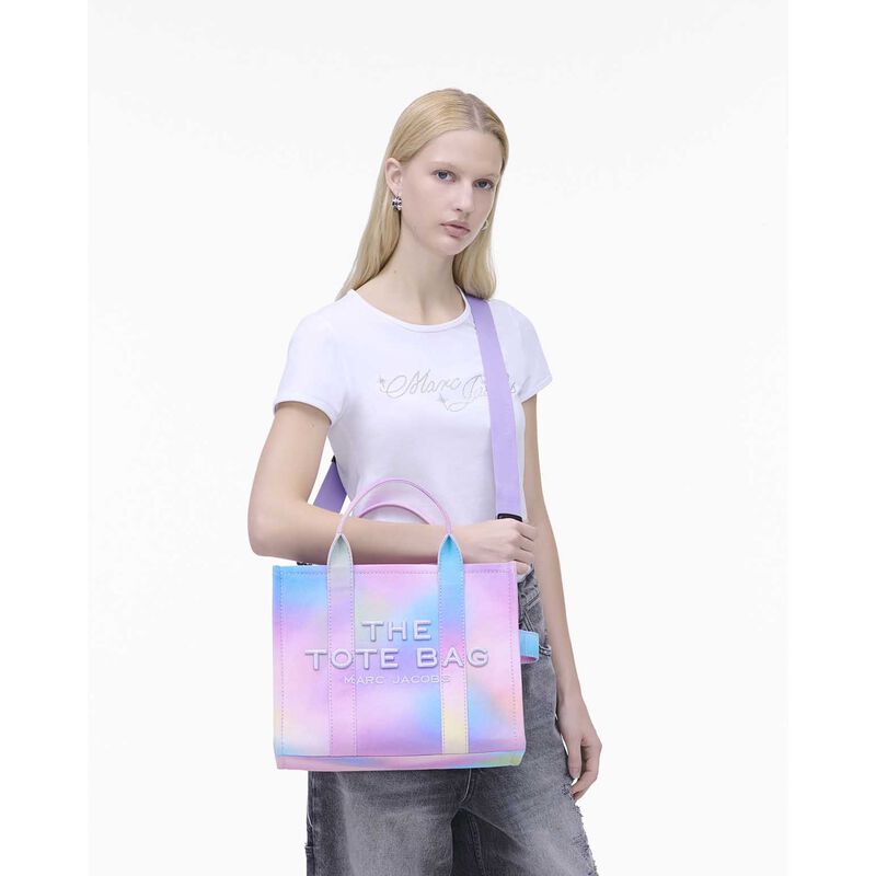 MARC JACOBS The Airbrush Canvas Medium Tote Bag image number 1